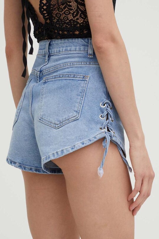 Îmbrăcăminte Answear Lab pantaloni scurti jeans SK1287.KK albastru