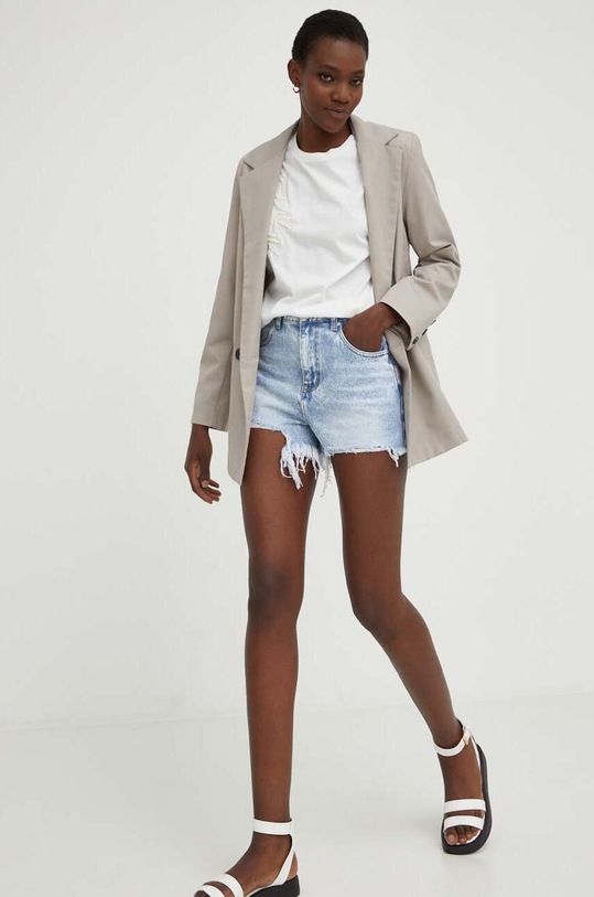 Answear Lab szorty jeansowe 2088.KK niebieski WW23