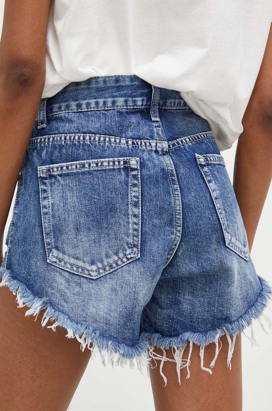 Odzież Answear Lab szorty jeansowe y912.KK niebieski