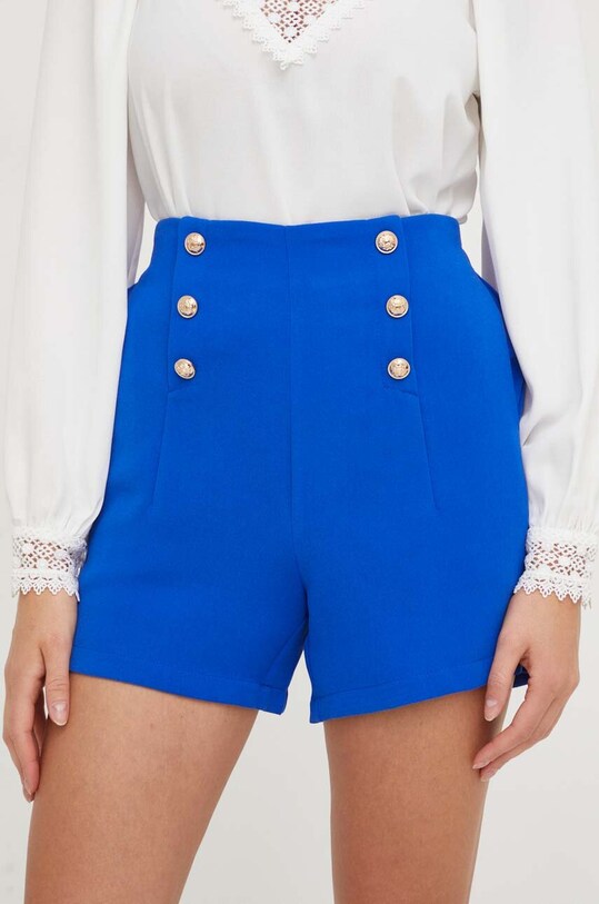 Answear Lab pantaloni scurti panza albastru mj19255.h