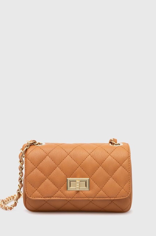 Answear Lab poseta de piele uni maro 6610731.js