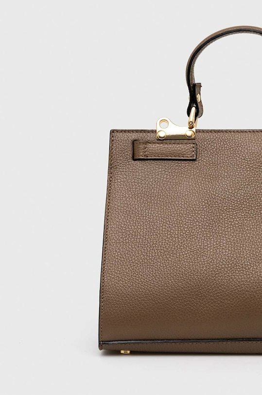 Answear.LAB torebka skórzana beżowy modeli17.30.WK