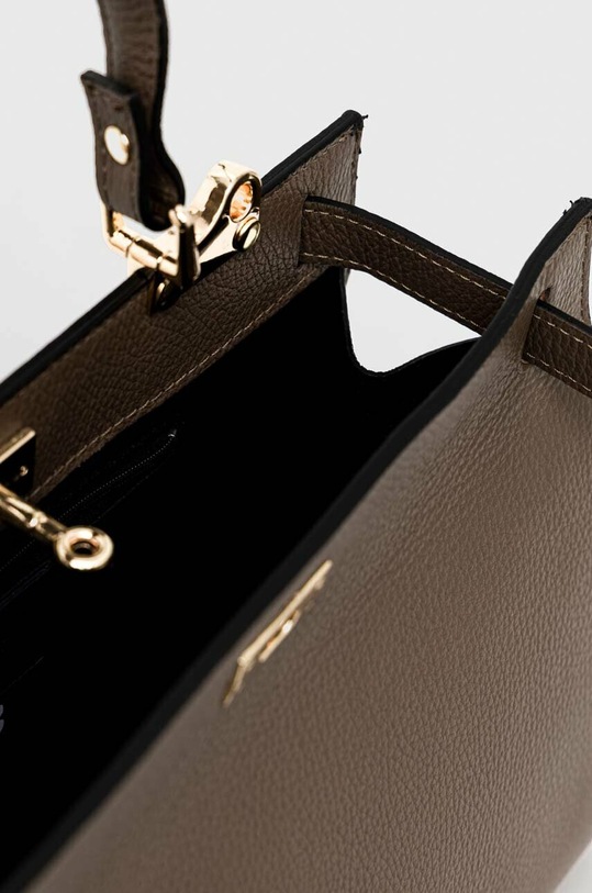 Answear.LAB torebka skórzana modeli17.30.WK beżowy