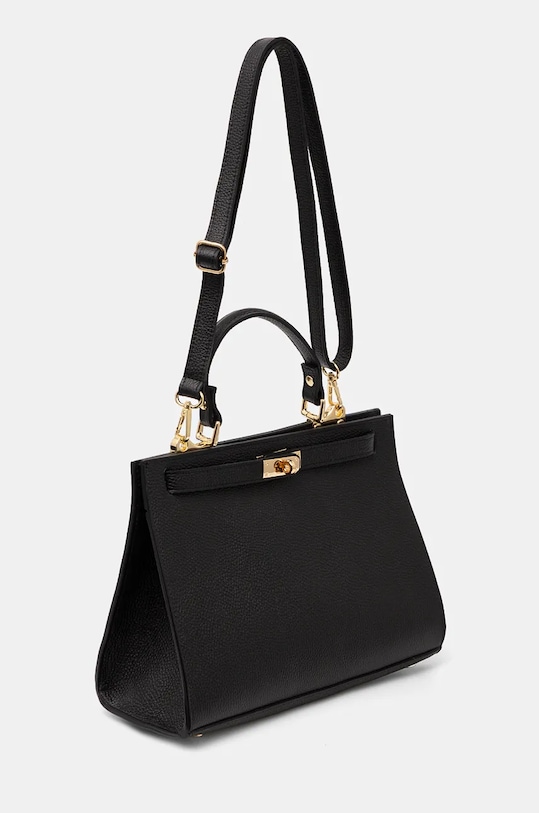 Δερμάτινη τσάντα Answear.LAB modeli17.30.WK μαύρο WW25