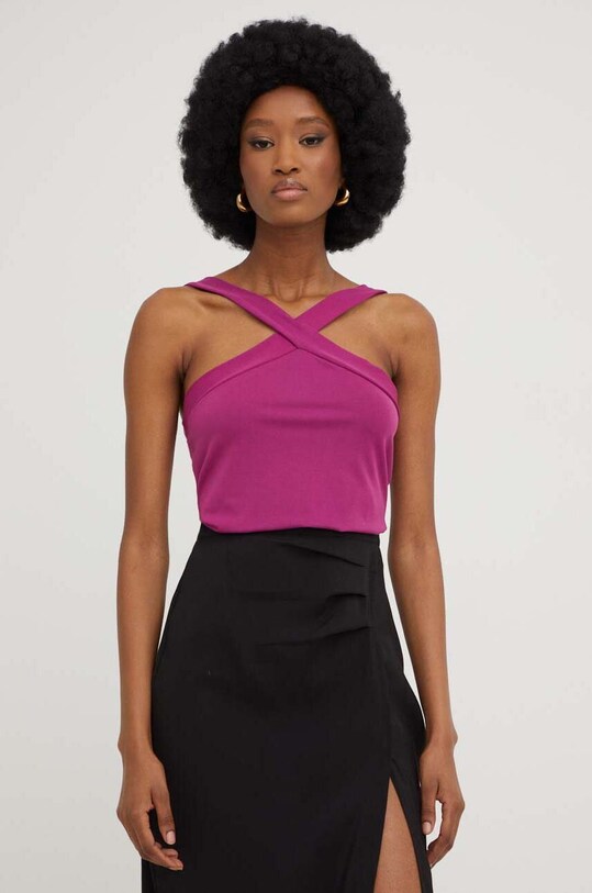 Answear Lab top różowy 93255.WK