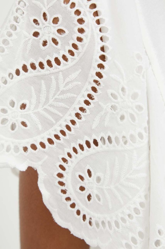 Answear Lab t-shirt X kolekcja limitowana BE SHERO r7869.kk biały