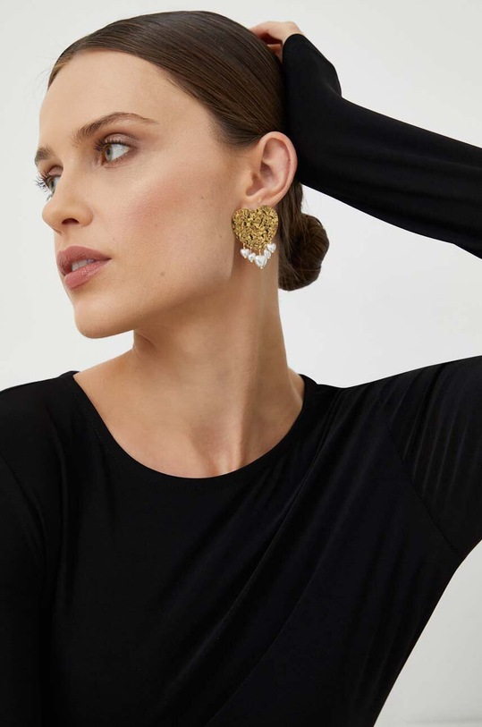 Náušnice Answear.LAB zlatá m23ke40.FKK