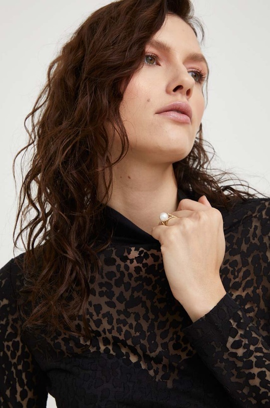 Answear Lab pierścionek złoty 7203405438.HWK