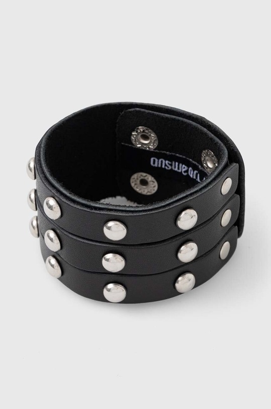 Answear Lab bransoletka skórzana jew.5.CWK czarny WW24
