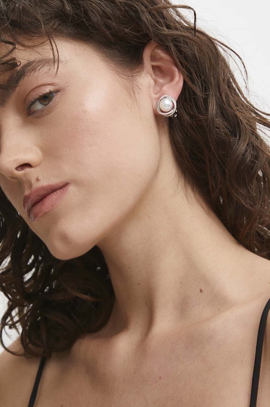 Answear.LAB kolczyki 2-pack 66.9z.66.1100.iw srebrny WW24