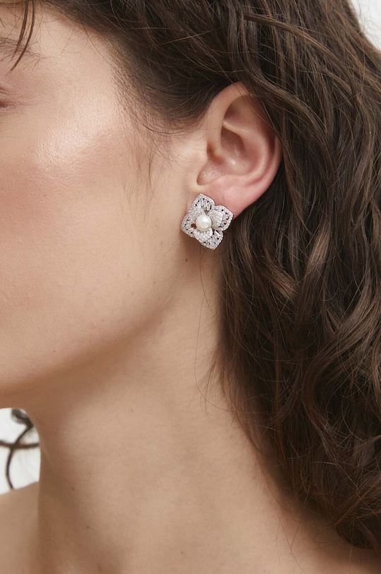 Akcesoria Answear.LAB kolczyki 2-pack 66.9z.66.1100.iw srebrny