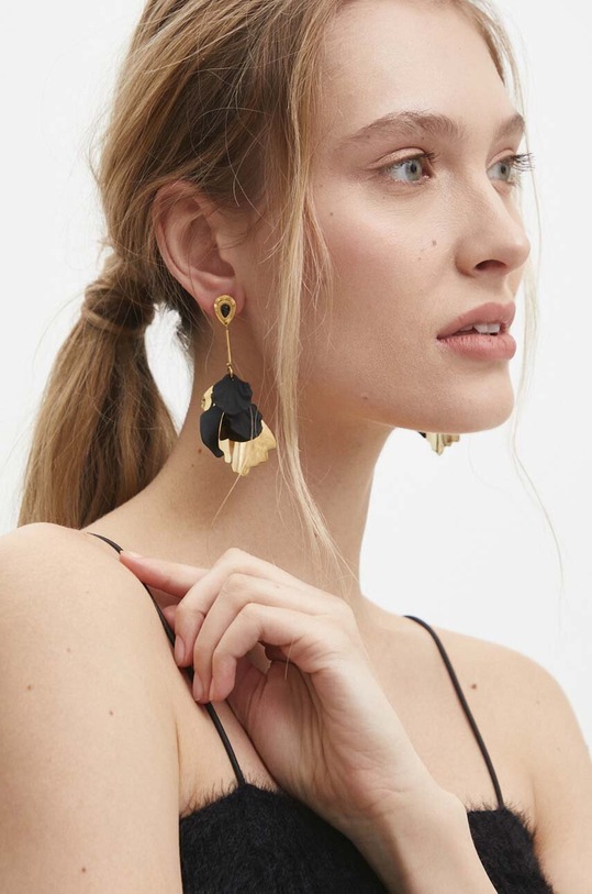 Náušnice Answear.LAB zlatá M23EE358.fkk