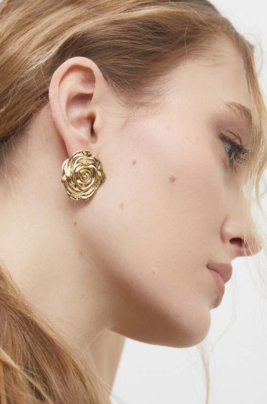 Náušnice Answear.LAB KE342.FKK zlatá