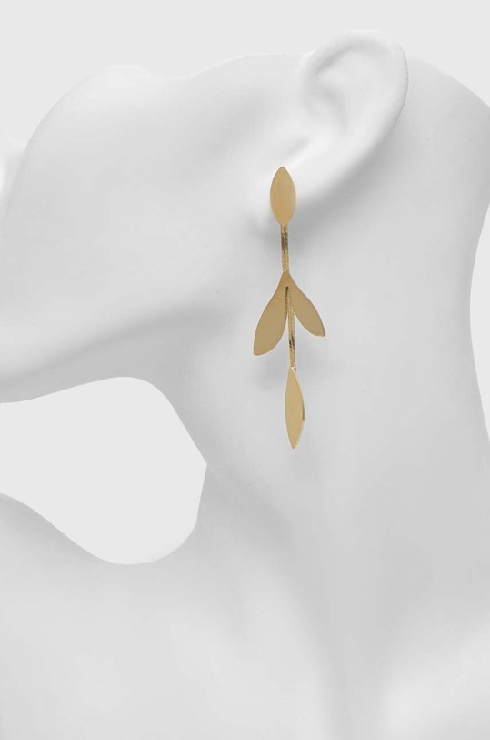 Náušnice Answear.LAB zlatá 6830006401.HWK