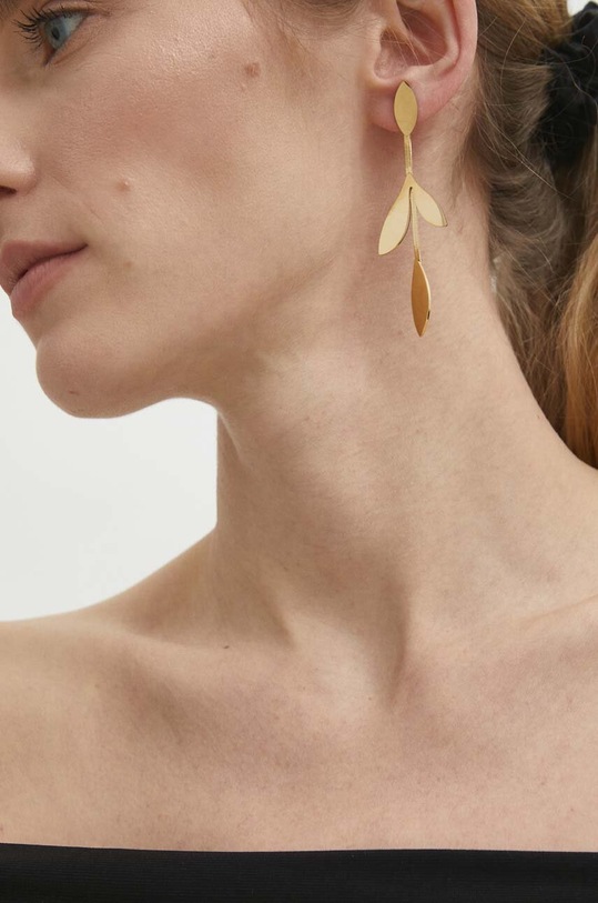 Náušnice Answear.LAB 6830006401.HWK zlatá