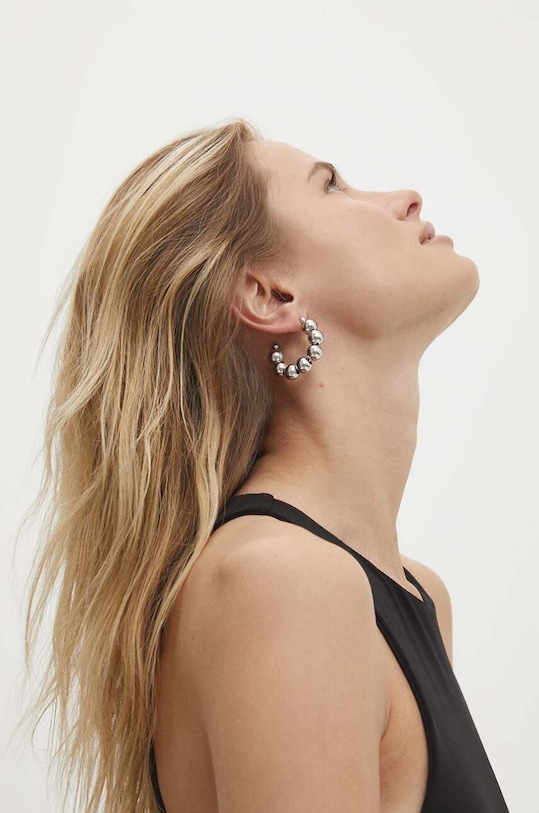 Náušnice Answear.LAB ostatné strieborná 666.900.iw