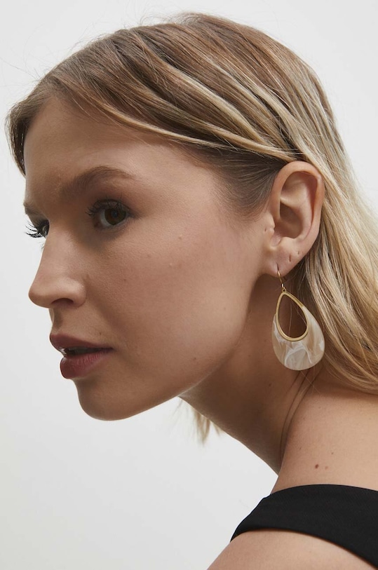 Náušnice Answear.LAB zlatá ke1021.fh