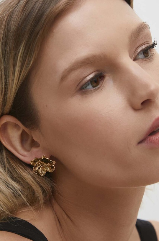 Náušnice Answear.LAB zlatá ke323.fh