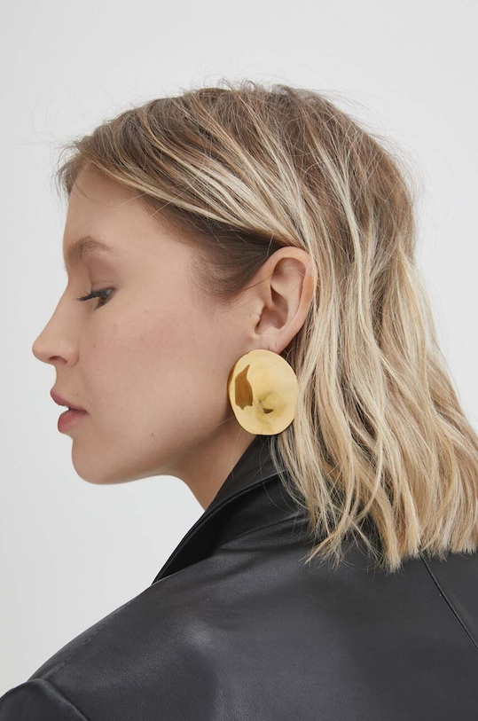 Náušnice Answear.LAB zlatá st07bo22790.FKK