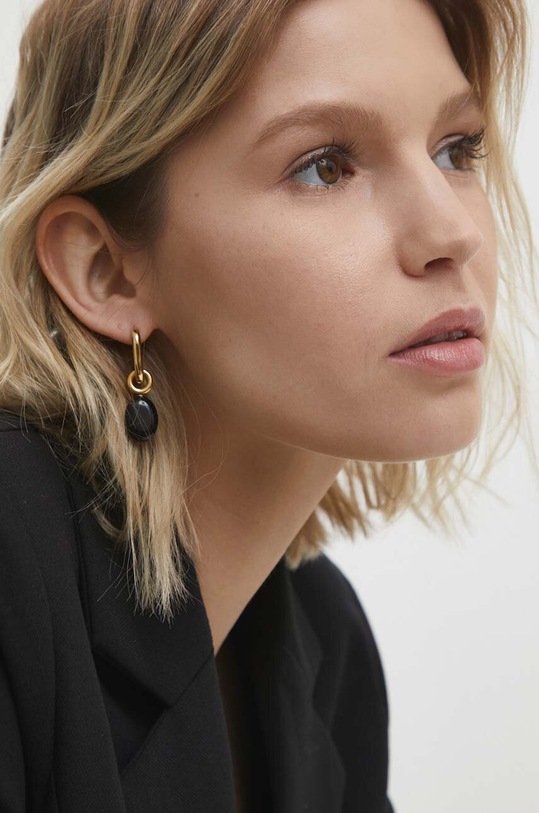 Answear Lab kolczyki czarny st07bo.22567.FKK