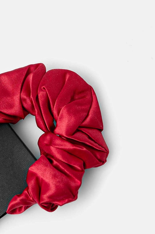 Answear.LAB gumka do włosów jedwabna 20193.cdb bordowy WZ24