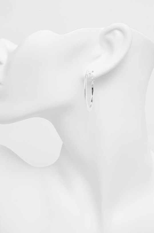 Stříbrné náušnice Answear.LAB stříbrná 37173.HWK