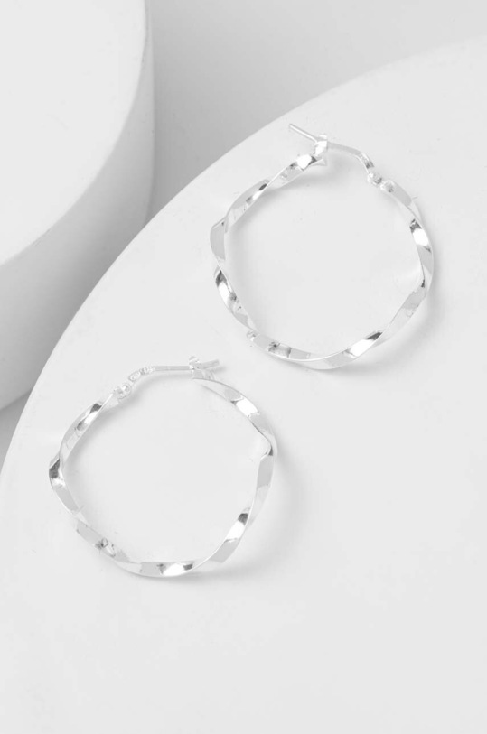 Answear Lab kolczyki srebrne 37288.HWK srebrny WW24