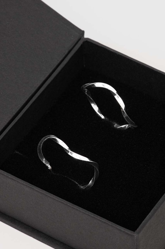 Akcesoria Answear Lab kolczyki srebrne 37288.HWK srebrny