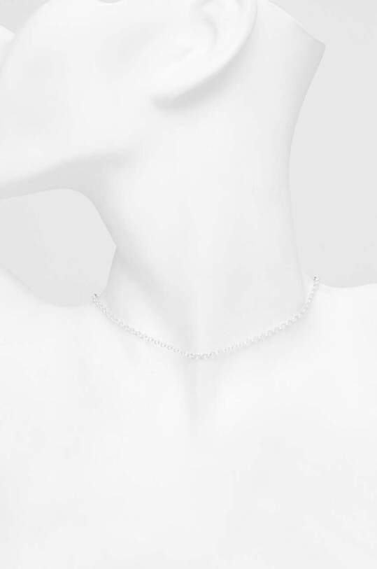 Ασημένιο κολιέ Answear Lab 20983.HWK ασημί