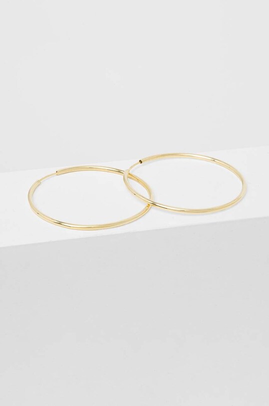 Dodaci Srebrne naušnice presvučene zlatom Answear.LAB 24899.HWK zlatna