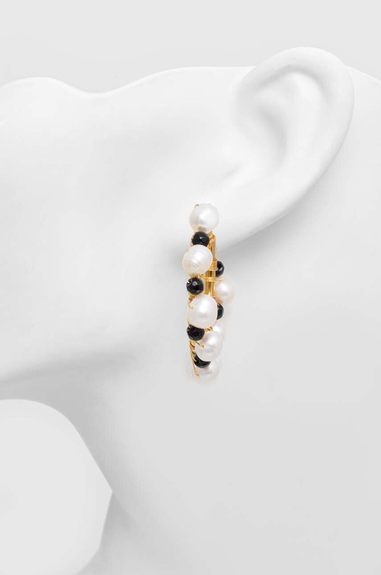 Náušnice Answear.LAB zlatá 12047.fh