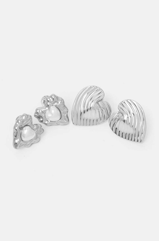 Сережки Answear.LAB 2-pack 4232..cdb срібний WZ24