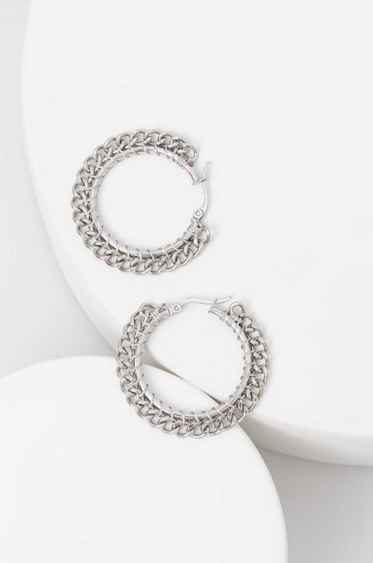 Náušnice Answear.LAB ke216.fd stříbrná WW24