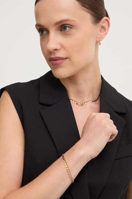 Κολιέ και βραχιόλι Answear.LAB χρυσαφί 12199.12200.fh