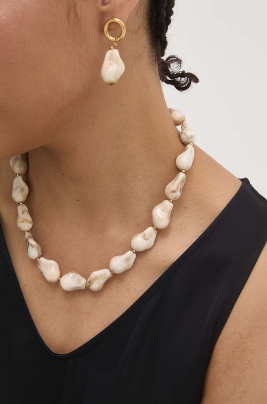 Κολιέ και σκουλαρίκια Answear.LAB 41298.41284.fh