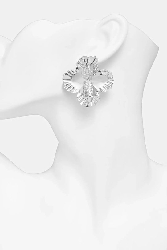 Akcesoria Answear.LAB kolczyki flowr.ijs srebrny