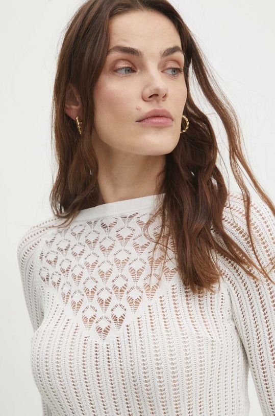 Answear Lab bluzka biały 4067.TWK