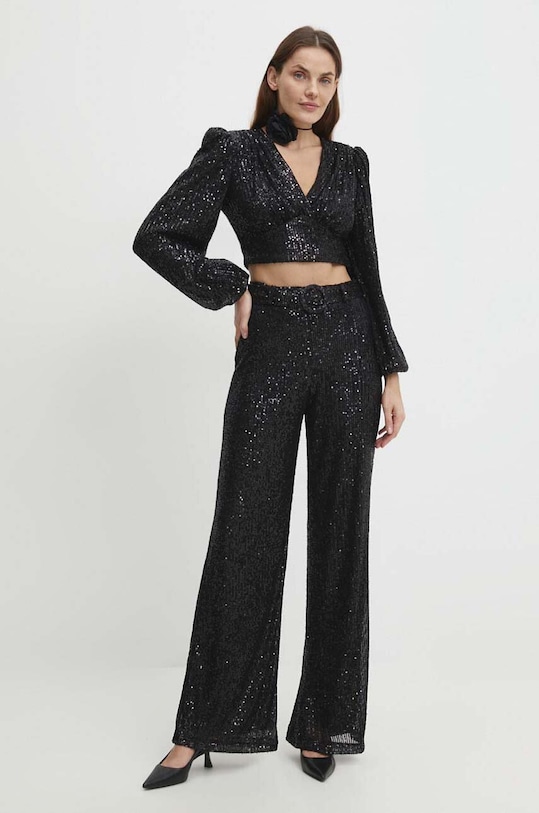Answear Lab bluza 1525.TWK negru WW24