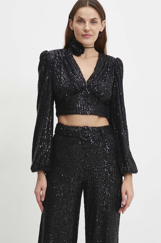 Answear Lab bluza negru 1525.TWK