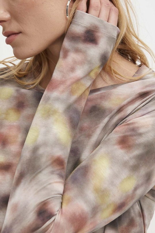 Answear Lab bluzka bawełniana bld017.tjs różowy