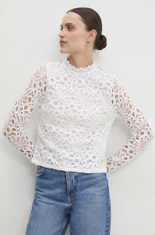 Îmbrăcăminte Answear Lab bluza V6978.HWK alb