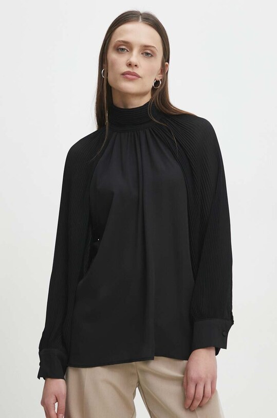 Answear Lab bluzka czarny L8075.HWK