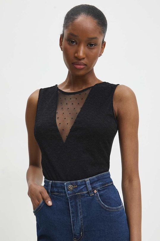 Answear Lab body cu modele negru 9303.HWK