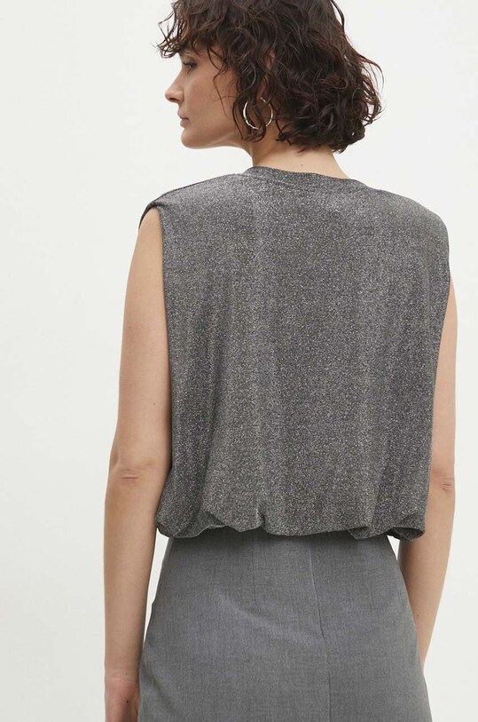 Ρούχα Μπλουζάκι Answear.LAB 8978.ijs γκρί