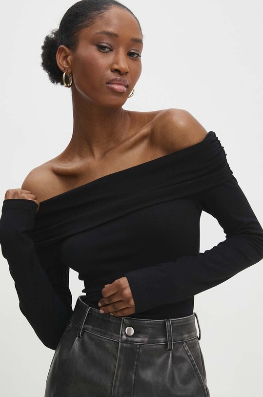 Answear Lab bluza negru 896.FWK