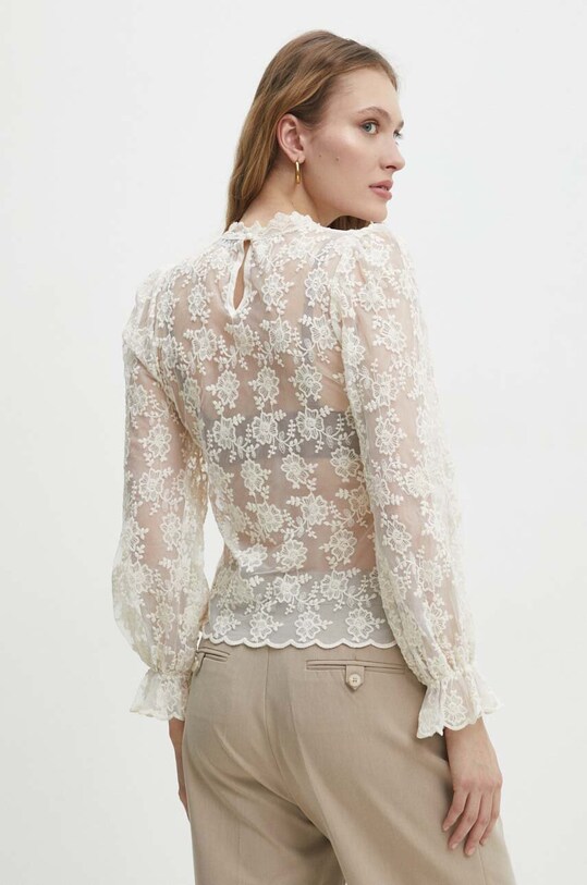 Îmbrăcăminte Answear Lab bluza 81006.FKK bej