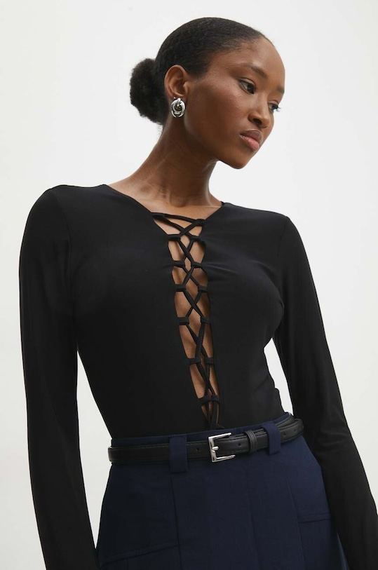 Body Answear.LAB slim černá 11366.td