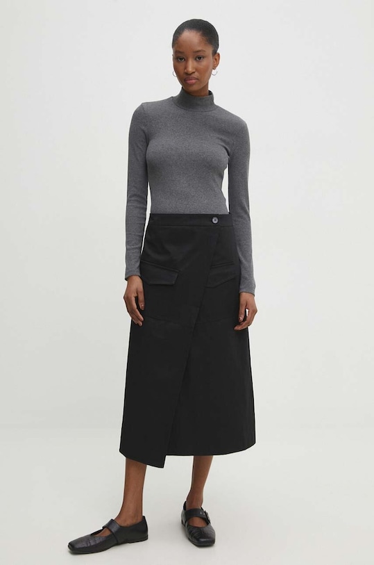 Answear Lab longsleeve 5127.TKK szary WW24