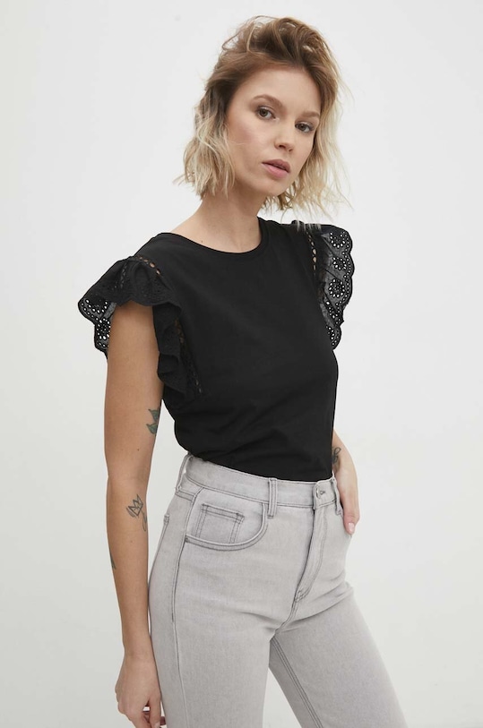 Odzież Answear Lab bluzka FG5196.hh czarny