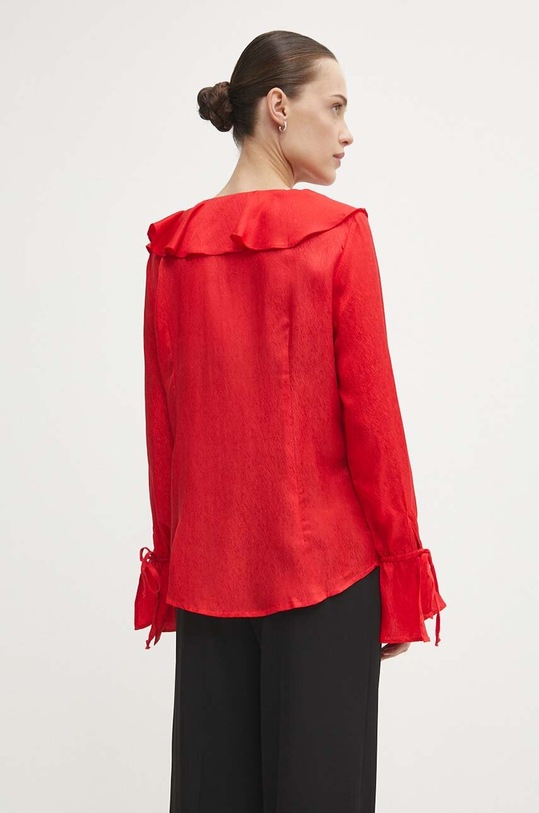 Odzież Answear Lab bluzka pk2382.ijs czerwony